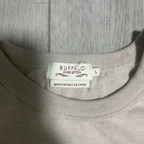 Buffalo David Bitton sz:L Women's Ladies' Short Sleeve Top T-Shirt EUC - Picture 2 of 7